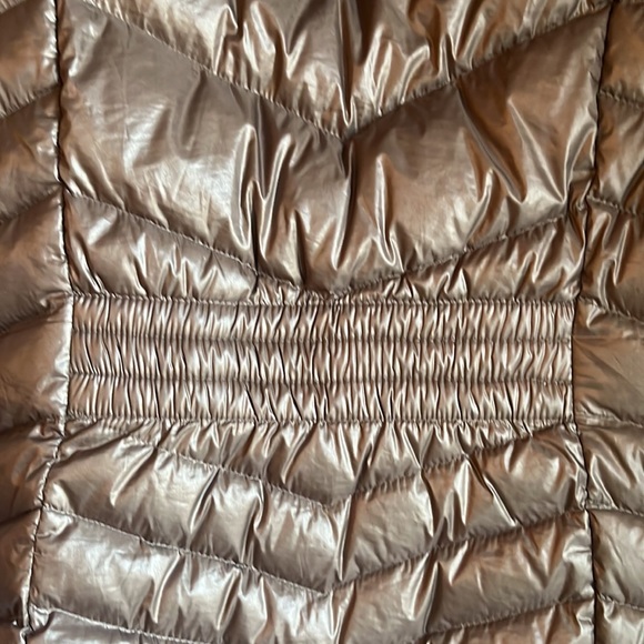 Calvin Klein zip up down jacket | Medium | Bronze Brown Color | EUC - Picture 6 of 8